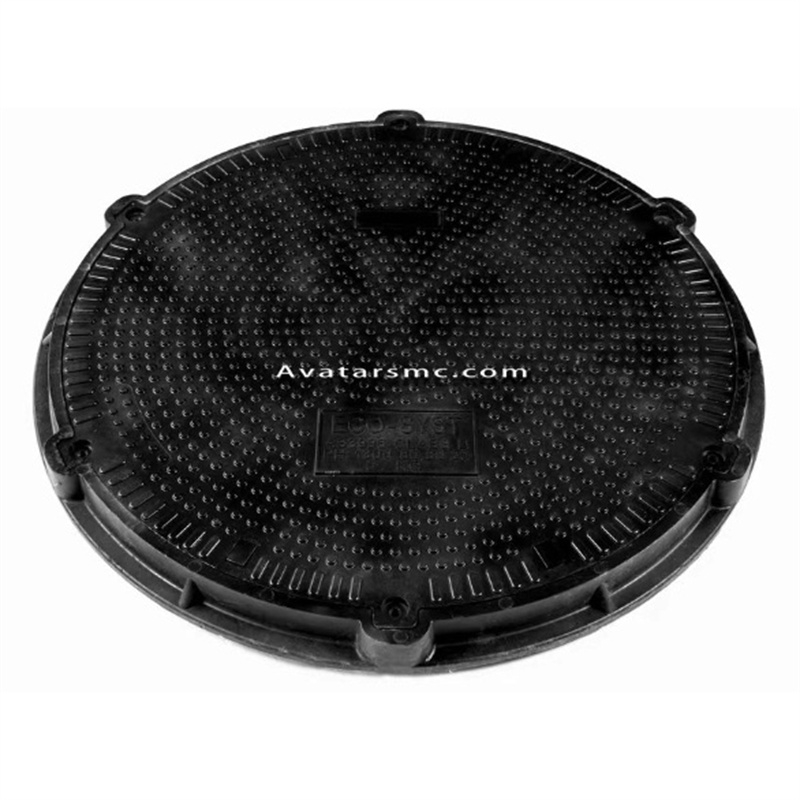 EN124 C250 SMC COMPOSITE ROUND MANHOLE COVER