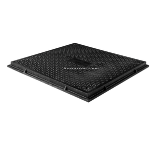 320X280 A15 SMC FRP Composite Manhole Cover and Frame
