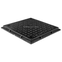 EN124 A15 SMC COMPOSITE SQUARE MANHOLE COVER