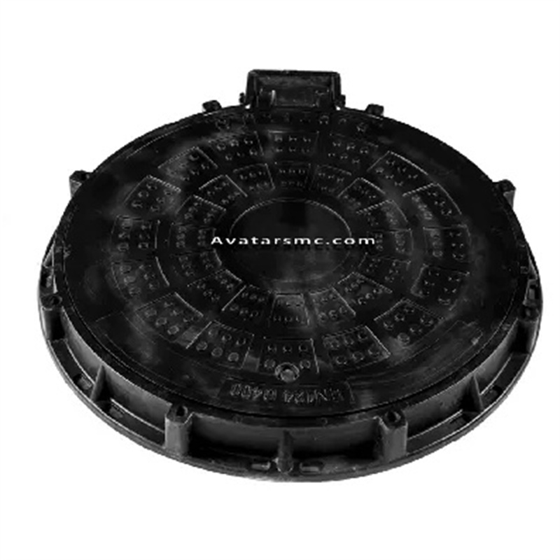 EN124 C250 SMC COMPOSITE CUSTOM ROUND MANHOLE COVER