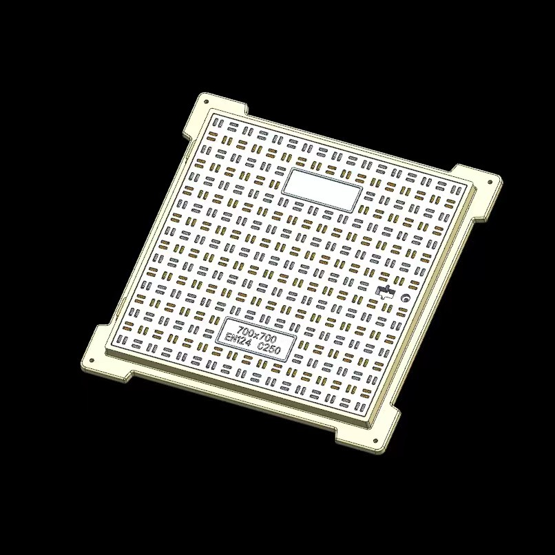 320x280 A15 SMC FRP Tampa e quadro de bueiro composto