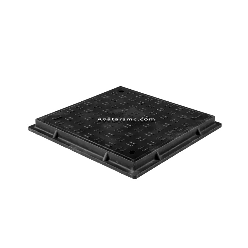 EN124 C250 SMC COMPOSITE SQUARE MANHOLE COVER