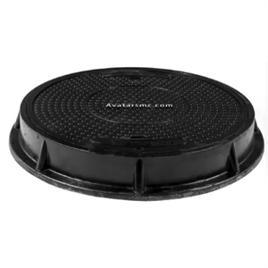 EN124 D400 SMC COMPOSITE ROUND MANHOLE COVER