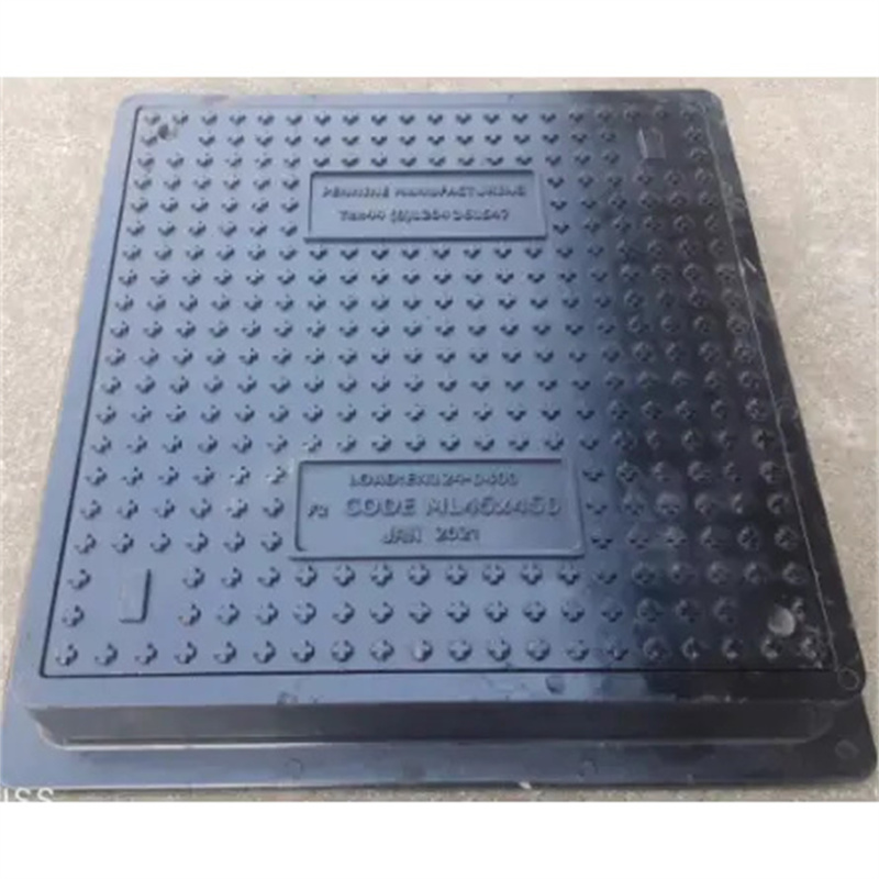 EN124 D400 SMC COMPOSITE SQUARE MANHOLE COVER